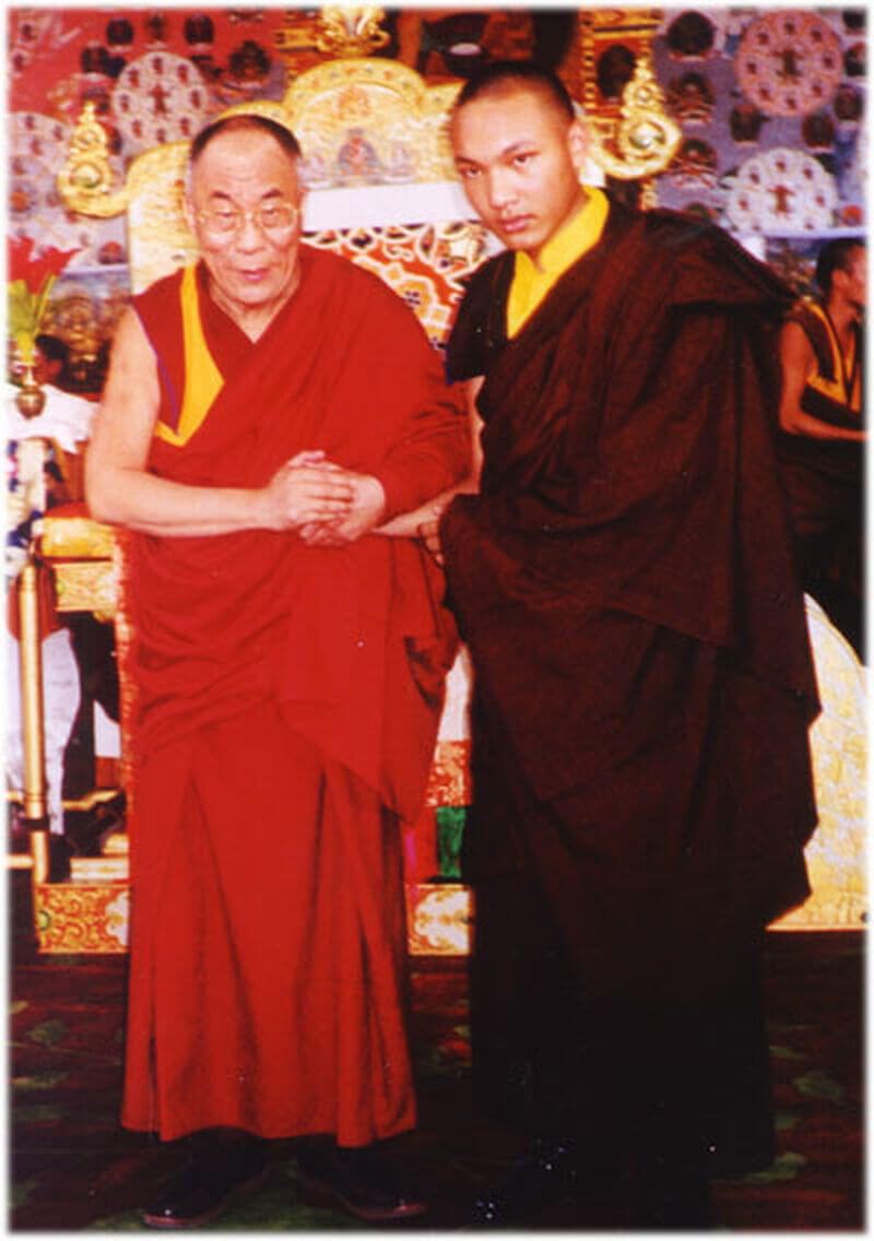 HH the 14th Dalai Lama and HH the 17th Gyalwa Karmapa