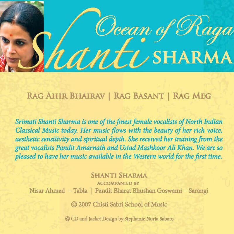 Shanti Sharma - Ocean of Raga